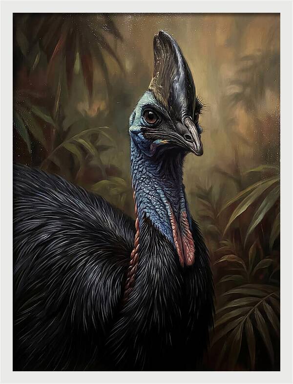 Cassowary In The Wild