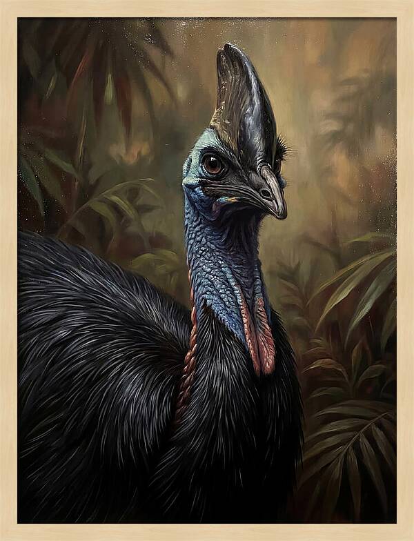 Cassowary In The Wild