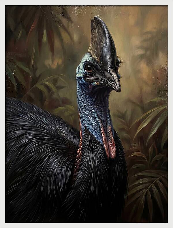Cassowary In The Wild