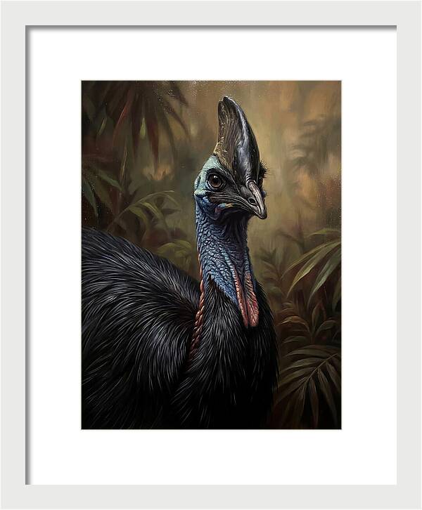 Cassowary In The Wild
