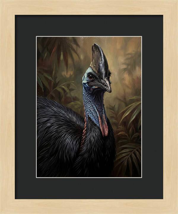 Cassowary In The Wild