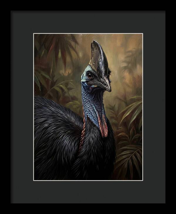 Cassowary In The Wild