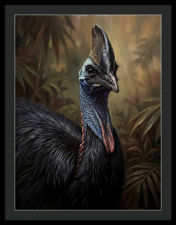Cassowary In The Wild