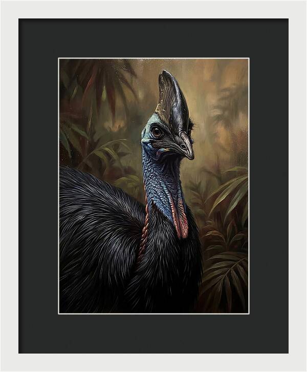 Cassowary In The Wild