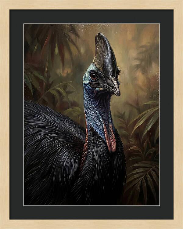 Cassowary In The Wild