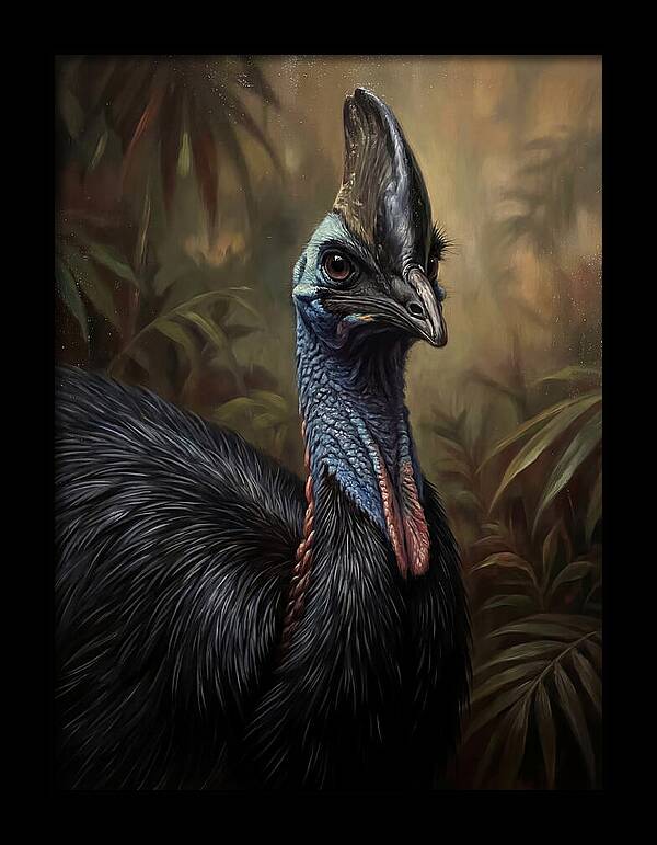Cassowary In The Wild
