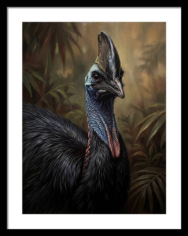Cassowary In The Wild