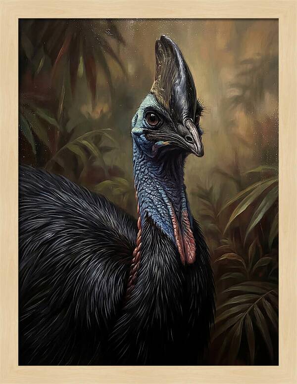 Cassowary In The Wild