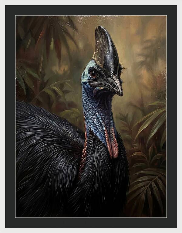 Cassowary In The Wild