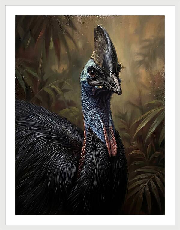 Cassowary In The Wild