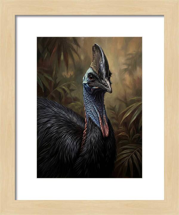 Cassowary In The Wild