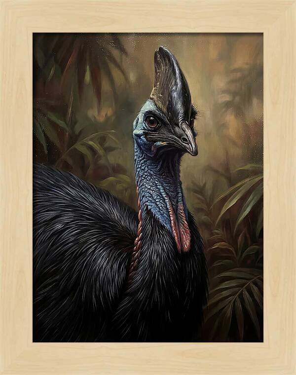 Cassowary In The Wild