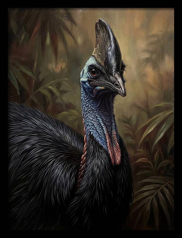 Cassowary In The Wild