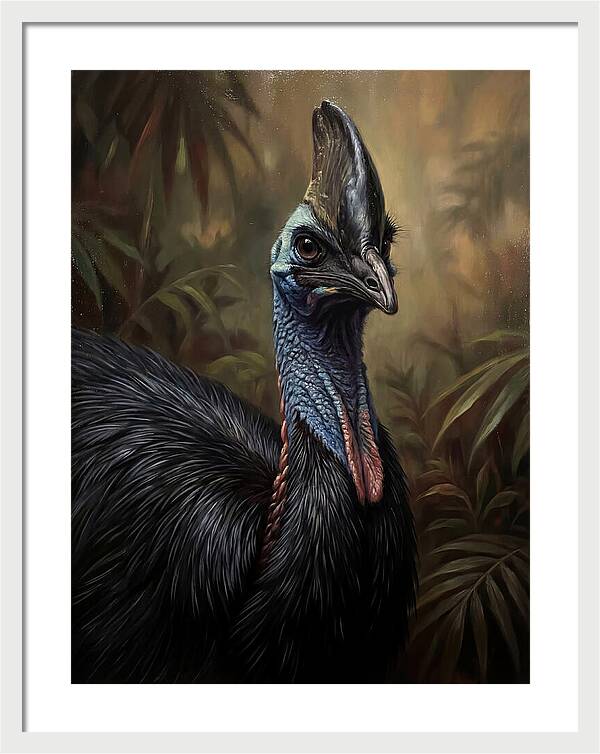 Cassowary In The Wild