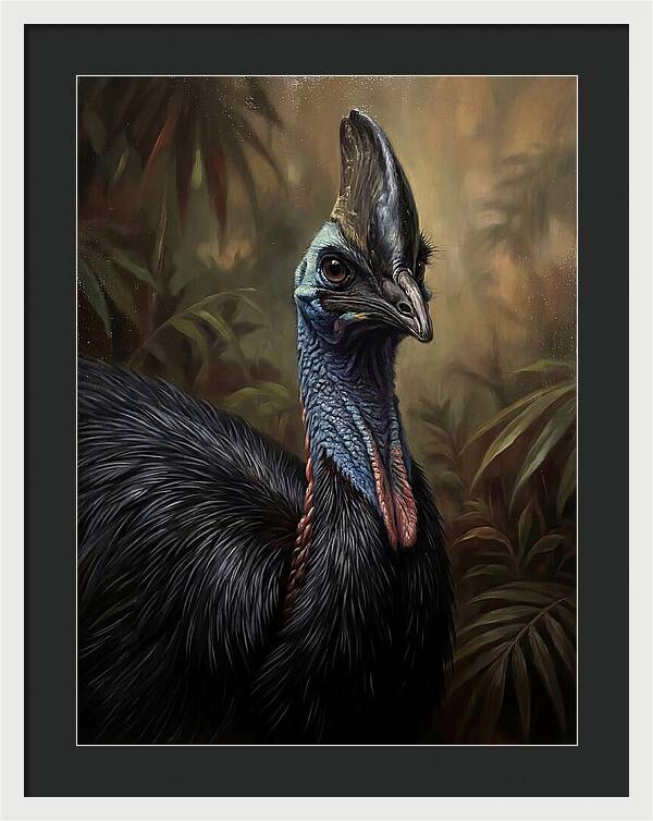 Cassowary In The Wild