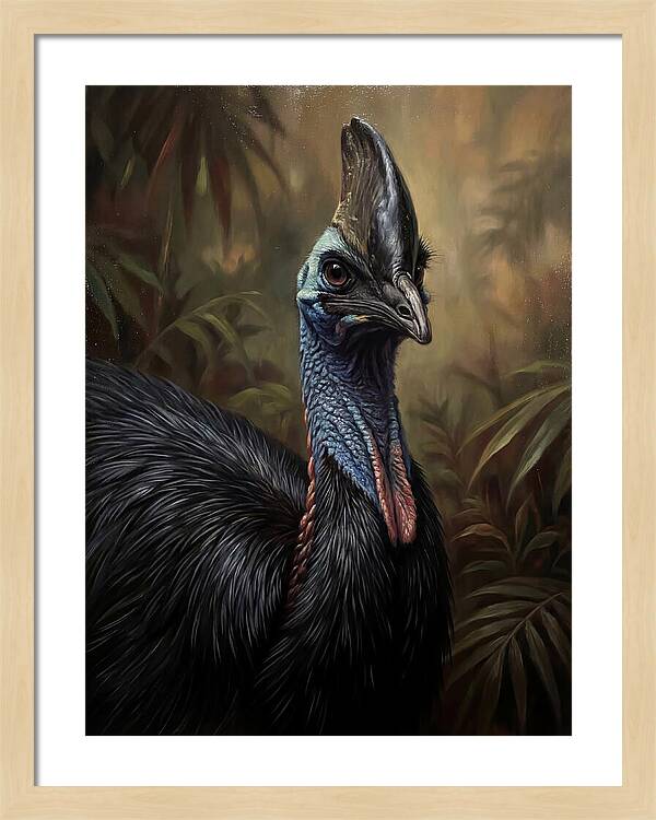 Cassowary In The Wild
