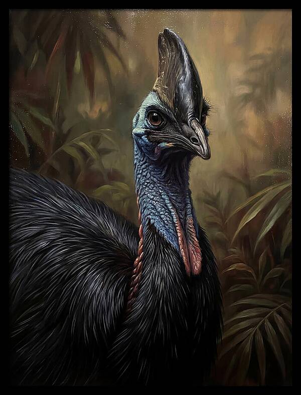 Cassowary In The Wild
