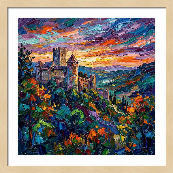Castle At Sunset