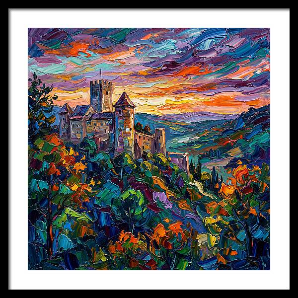 Castle At Sunset