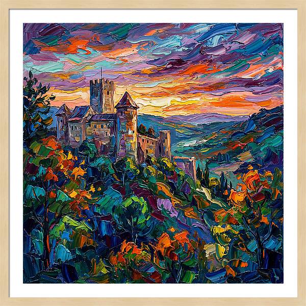 Castle At Sunset