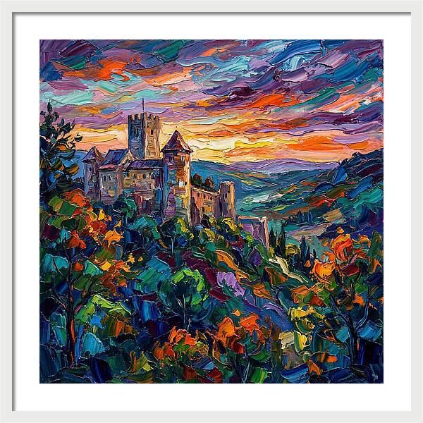 Castle At Sunset