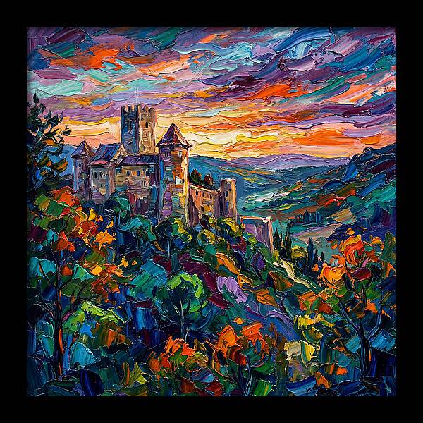 Castle At Sunset