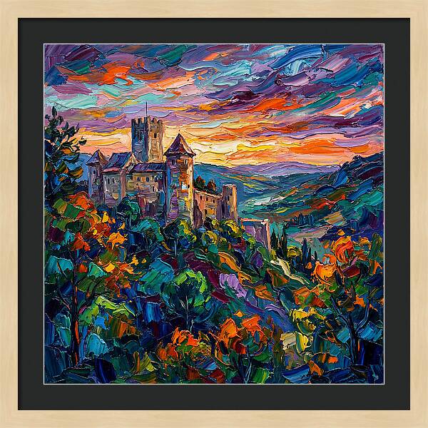 Castle At Sunset