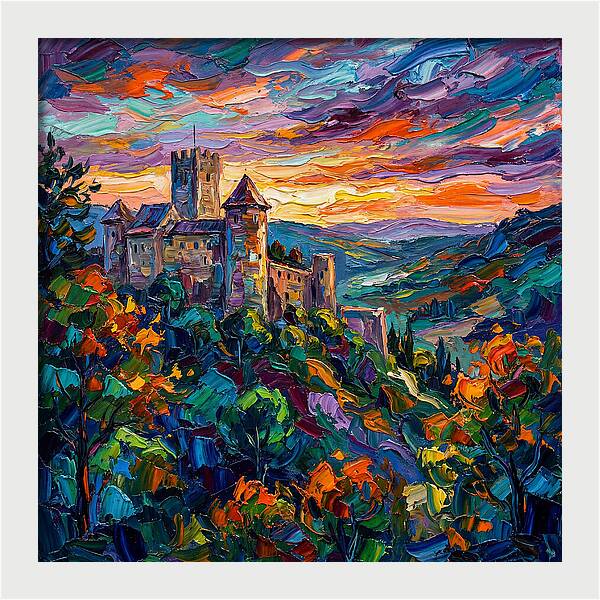 Castle At Sunset
