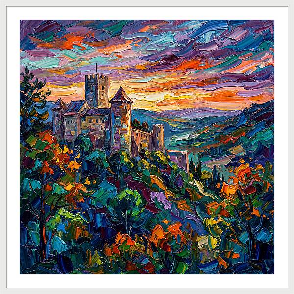 Castle At Sunset
