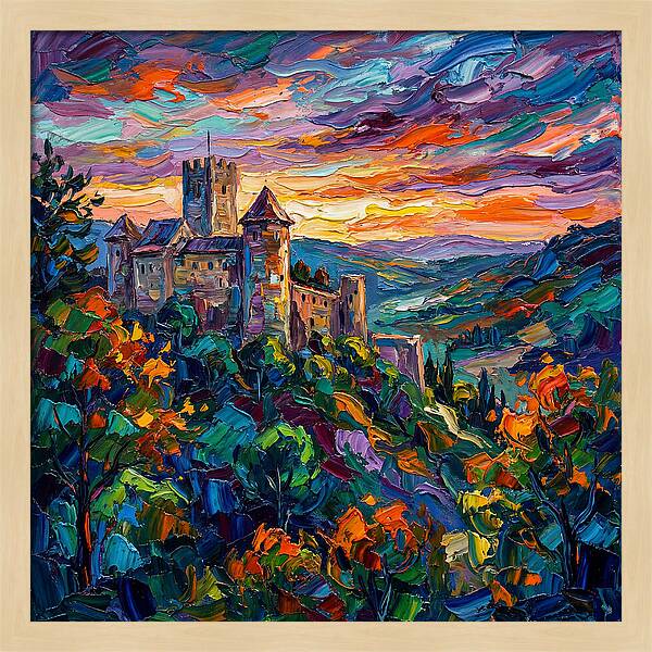 Castle At Sunset