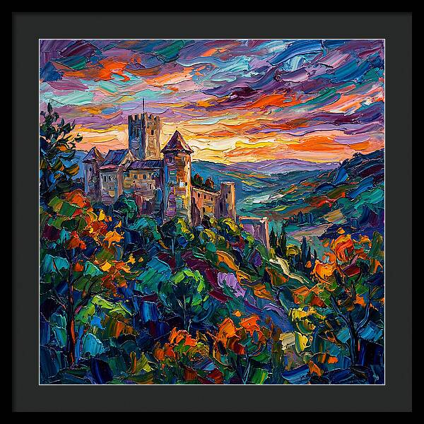 Castle At Sunset