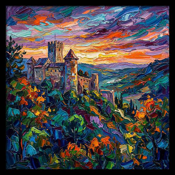 Castle At Sunset
