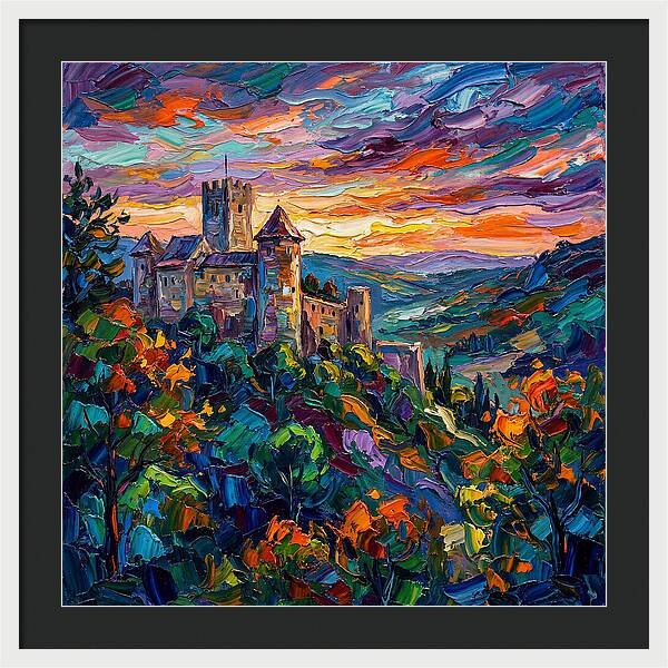 Castle At Sunset
