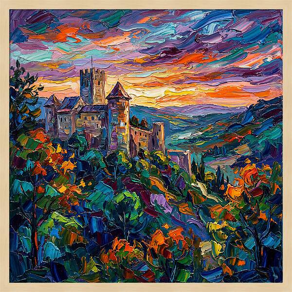 Castle At Sunset