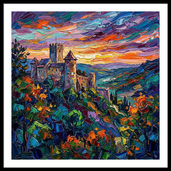 Castle At Sunset