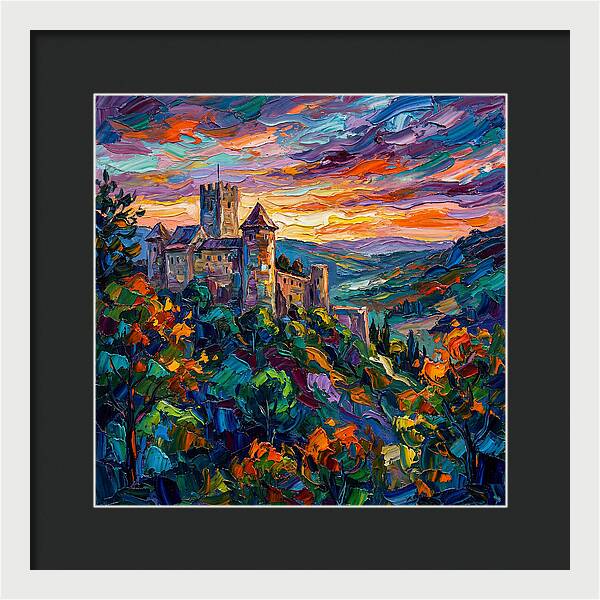 Castle At Sunset