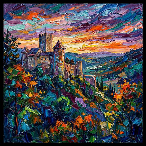 Castle At Sunset
