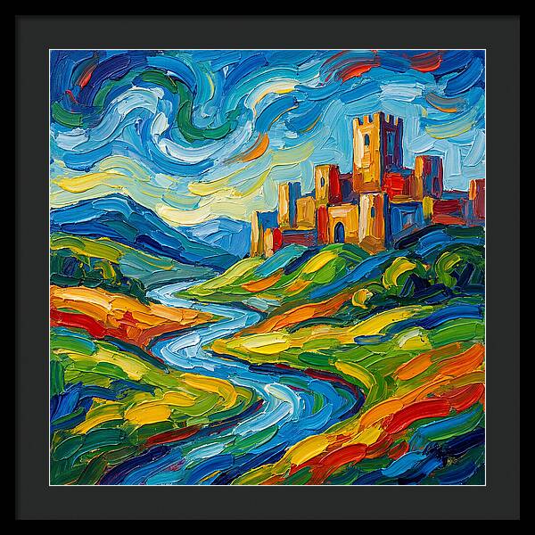 Castle Landscape Serenity