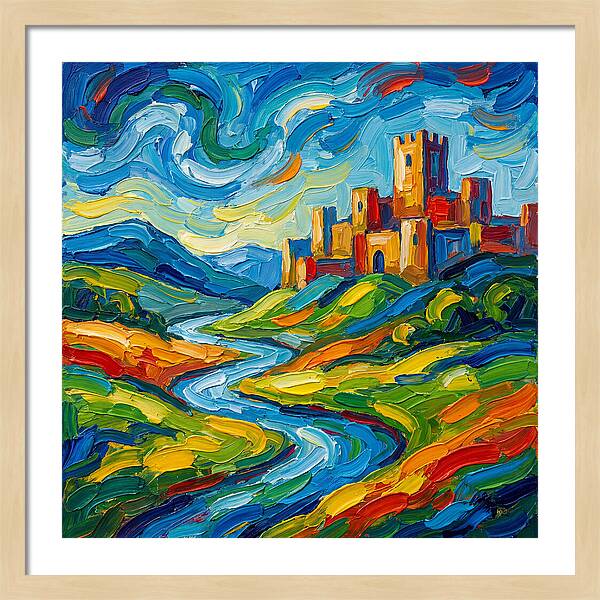 Castle Landscape Serenity