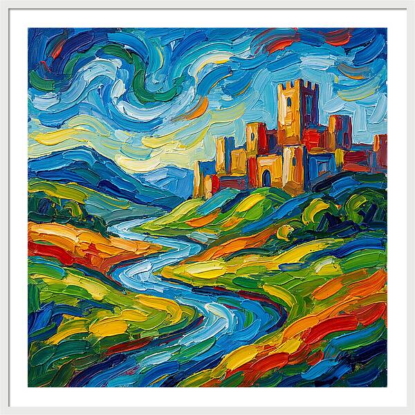 Castle Landscape Serenity