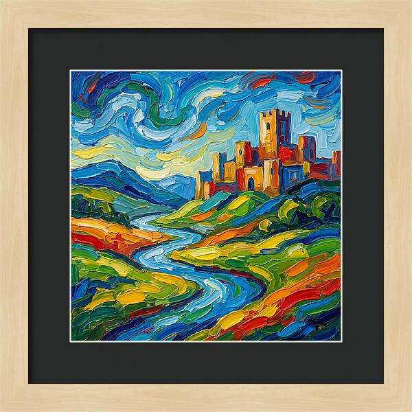 Castle Landscape Serenity