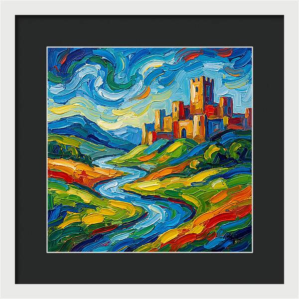 Castle Landscape Serenity