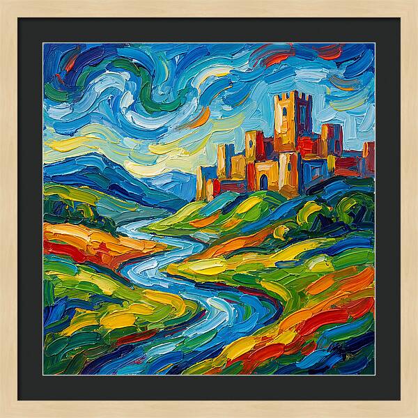 Castle Landscape Serenity