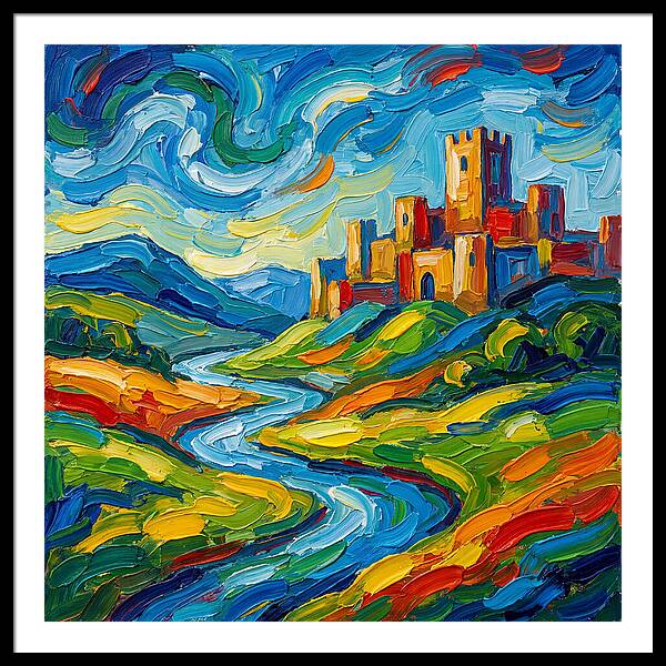 Castle Landscape Serenity