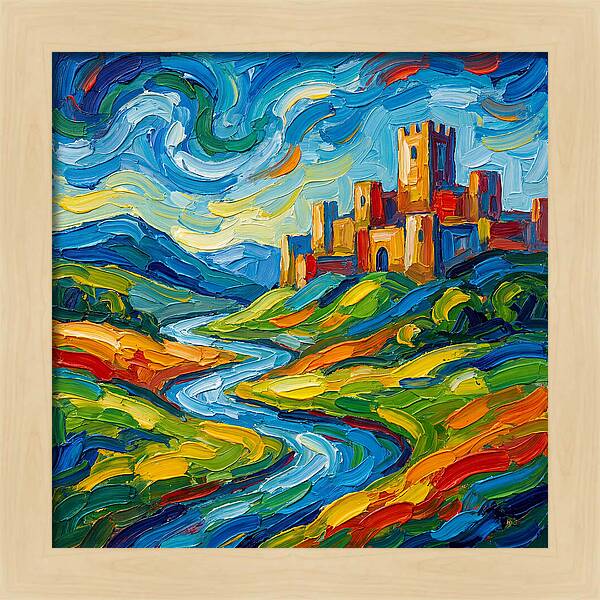 Castle Landscape Serenity