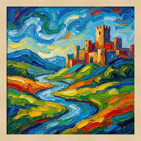 Castle Landscape Serenity