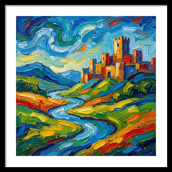 Castle Landscape Serenity