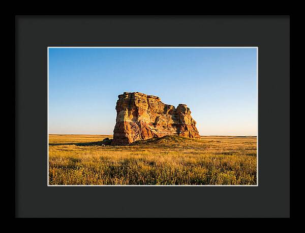 Castle Rock At Sunset