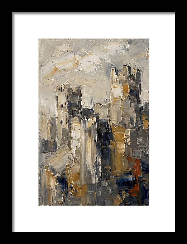 Castle Ruins In Earthy Tones