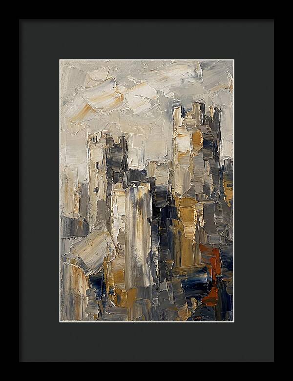 Castle Ruins In Earthy Tones